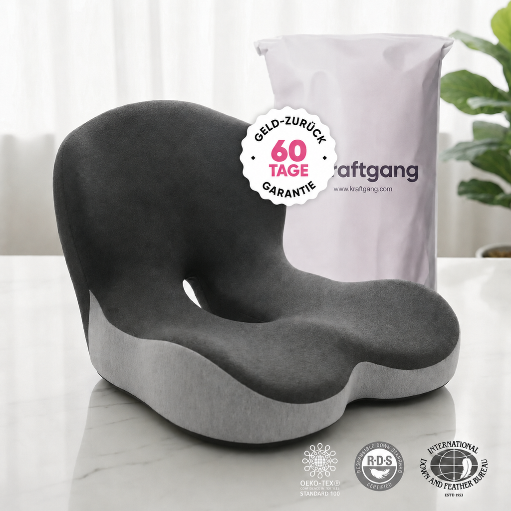 Kraftgang™ Orthopädisches Sitzkissen