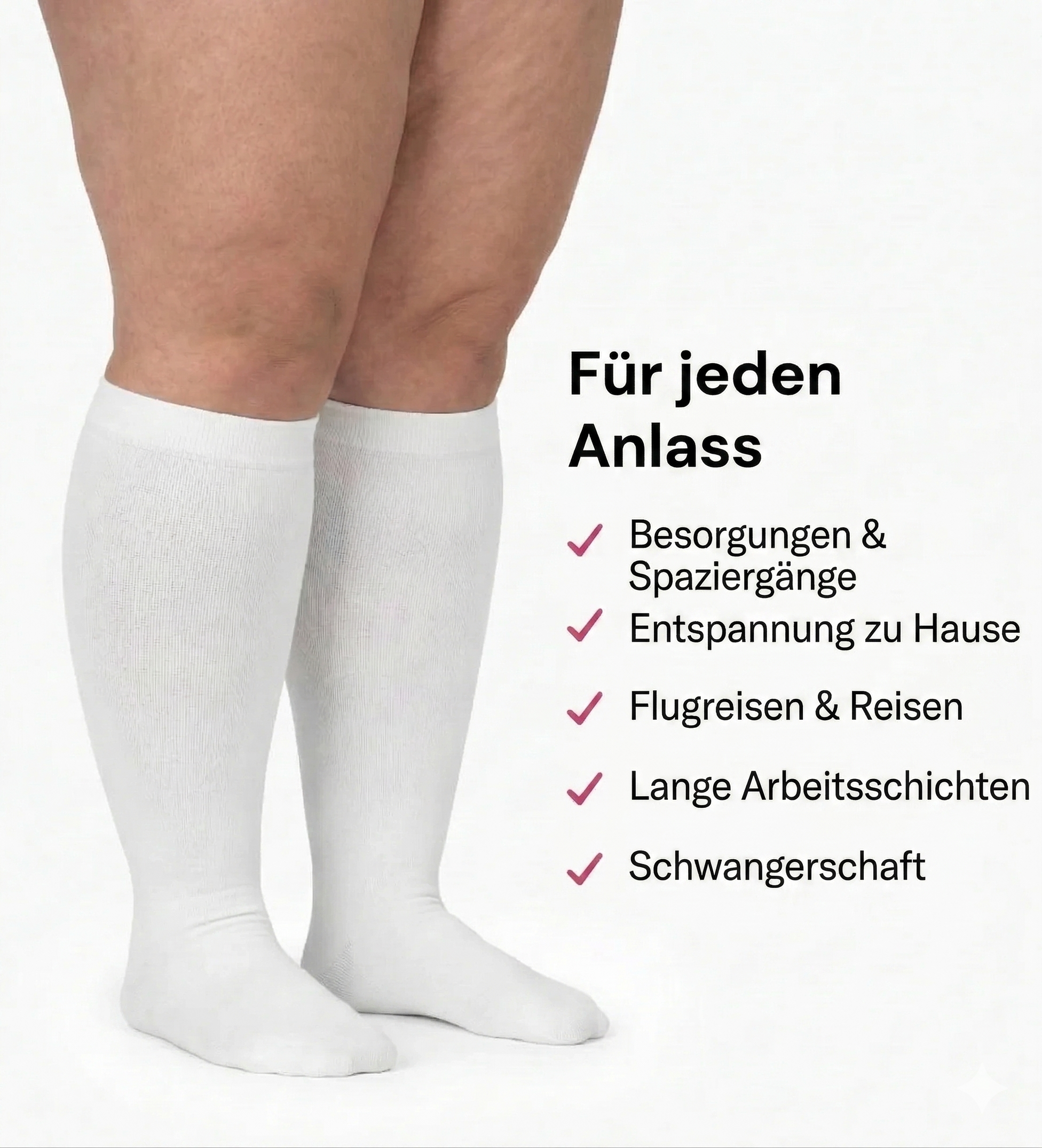 Kraftgang™ Original– breite Kompressionsstrümpfe