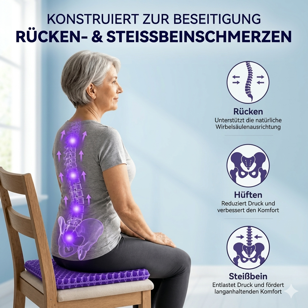 KraftGang™ CoolGel+ Sitzkissen