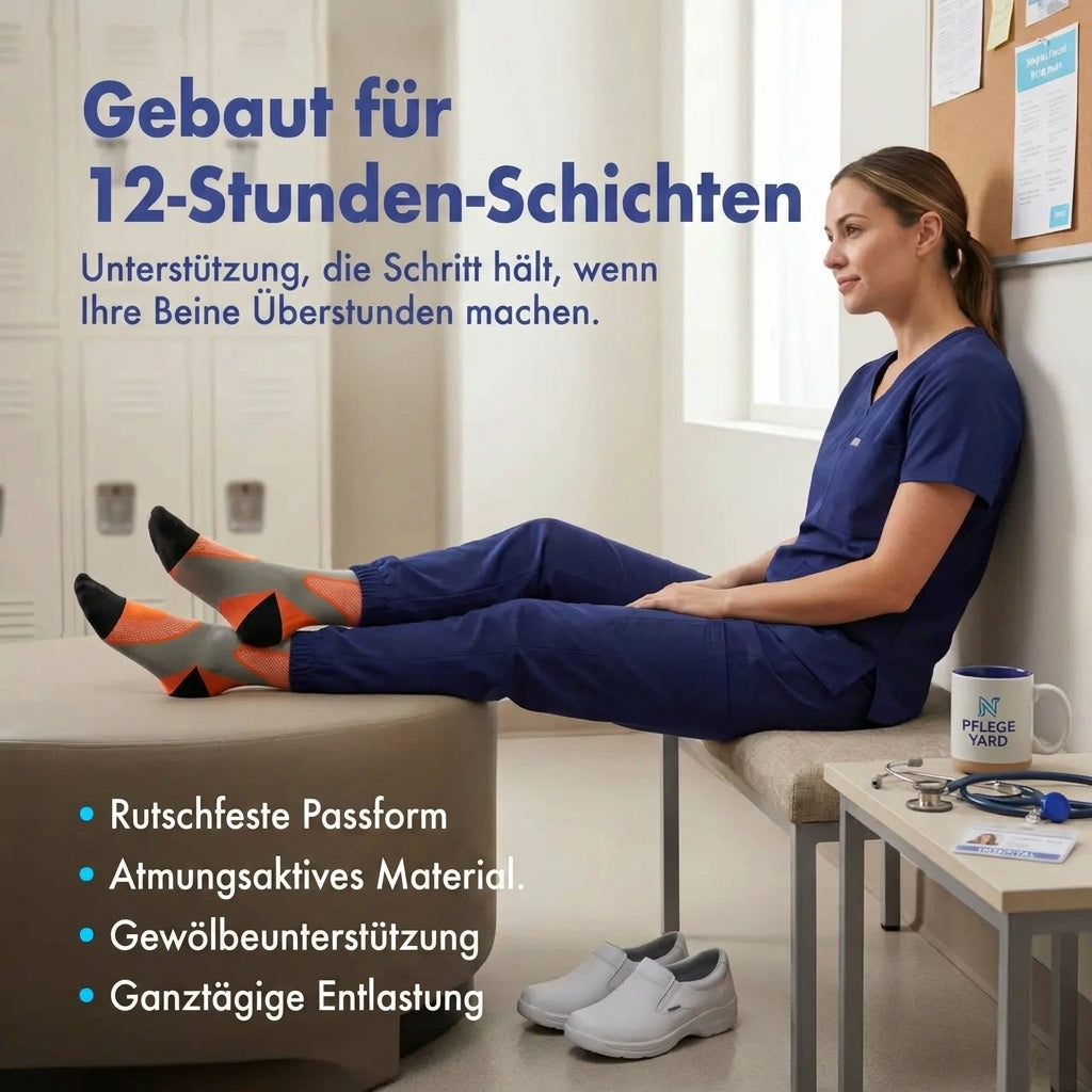 Kraftgang™ Nurse Yard CORE Kompressionsstrümpfe