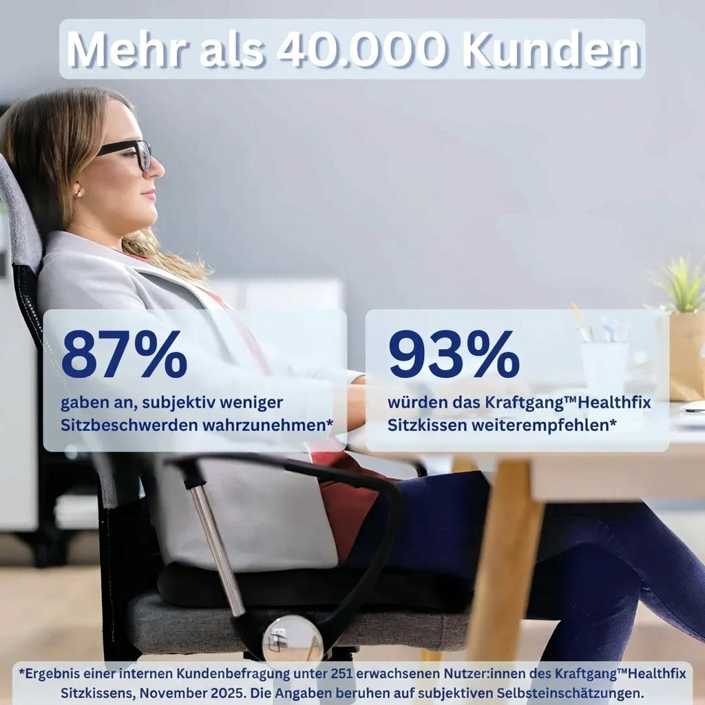 Kraftgang™healthfix Orthopädisches Sitzkissen
