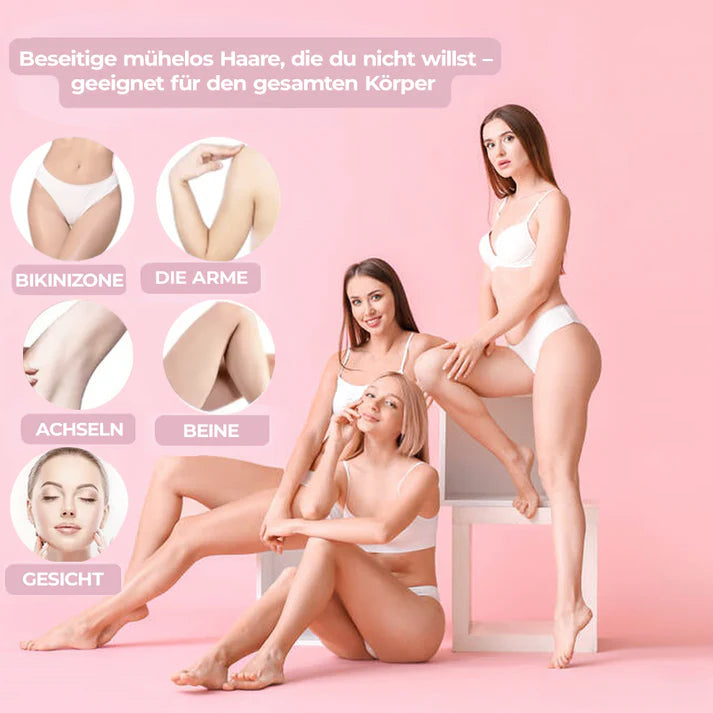 Kraftgang™ 2-in-1 Damen Körperrasierer